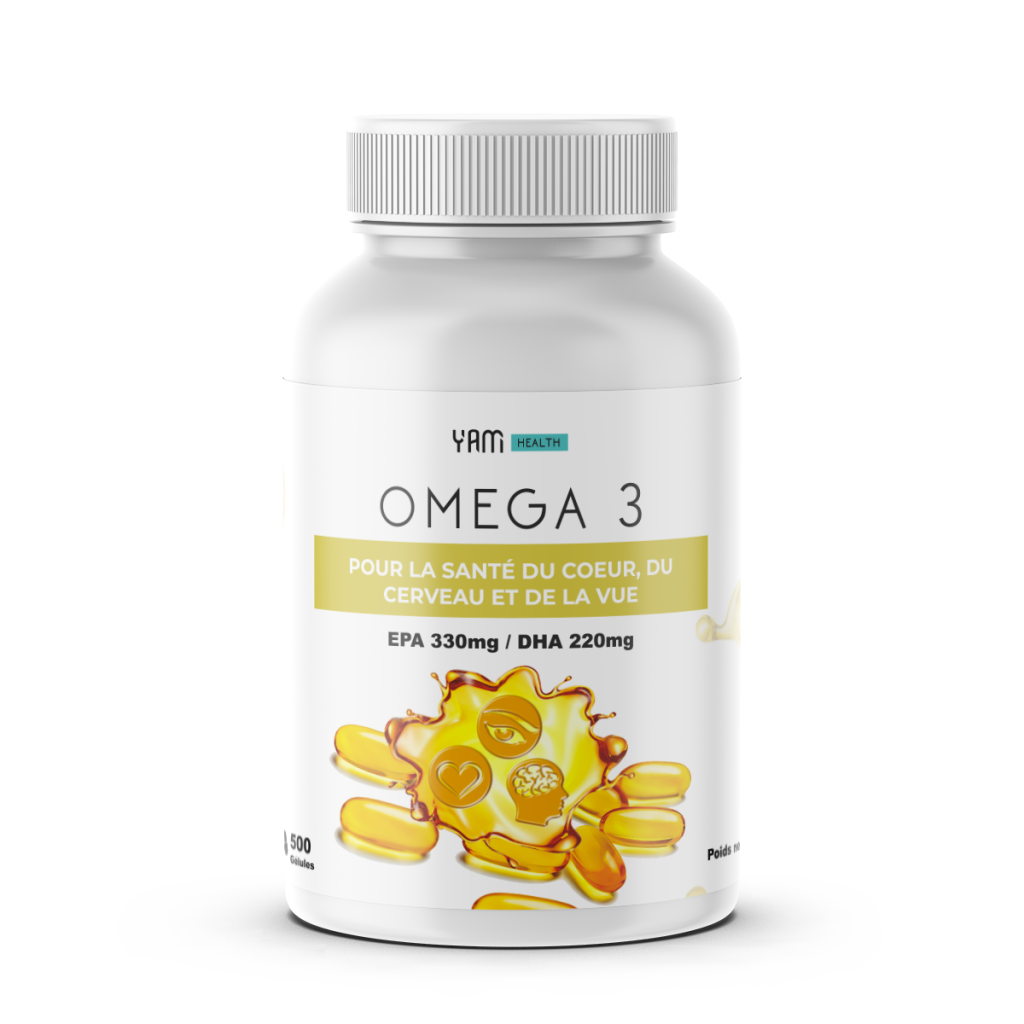 Oméga 3, EPA & DHA, acides gras essentiels par YAM Nutrition